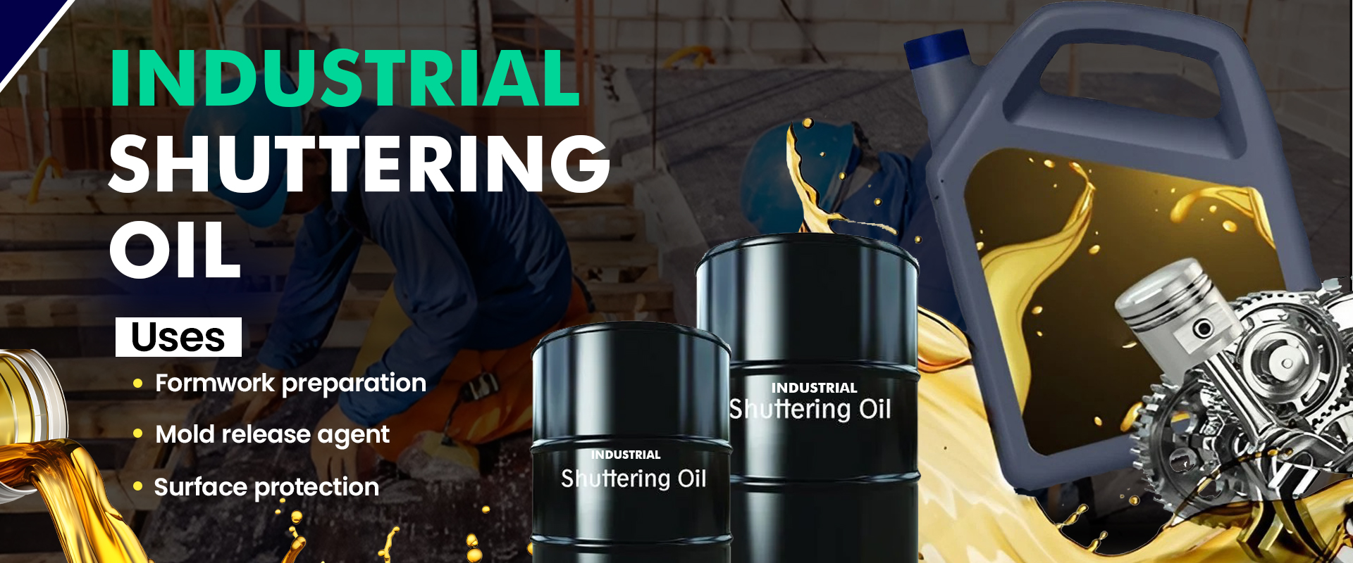 Industrial Shuttering Oil Manufacturers in Delhi